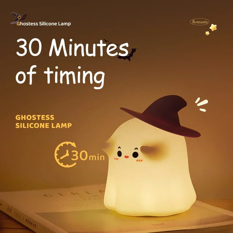 SpookyGlow Pumpkin LED Night Light